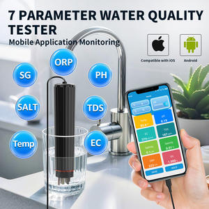 La nouvelle liste numérique 7 en 1 testeur de qualité de l'eau PH/ORP/EC/TDS/<span class=keywords><strong>SALT</strong></span>/SG /TEMP pour aquarium - Product Image 2