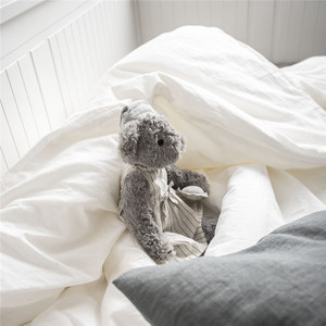 Commercio all'ingrosso 40CM grigio peluche pigiama orsacchiotto morbido Pacify Comfort peluche farcito orsacchiotto per i bambini - Product Image 5