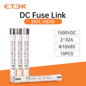 <span class=keywords><strong>PV</strong></span> фотоэлектрический Солнечный <span class=keywords><strong>DC</strong></span> 1500V предохранитель 10x85 мм GPV 20A Быстрый выдувной керамический предохранитель для защиты солнечной системы - Product Image 2