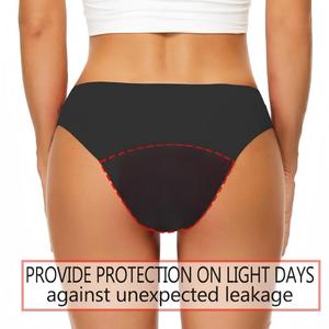 Braguita de Baño Seamless para Mujer, 6 Colores, Color Café, 4 Capas, a Prueba de Fugas, Secado Rápido, Transpirable, Cintura Baja, China - Product Image 6