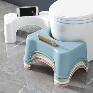 Articles sanitaires Tabouret à crottes Western Salle de bain Toilette pour enfants Escabeau Tabouret à pied pliable à bas prix - Product Image 1