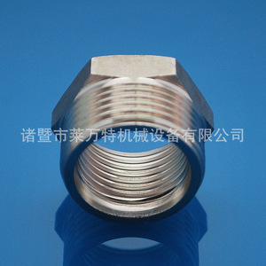 304 Stainless Steel Reducer <b>Hardware</b> Internal/External Threaded Straight for Plumbing for Stainless Steel Pipes - Product Image 3