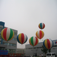 Ballon gonflable géant personnalisé pour la publicité extérieure, imprimé avec logo, garantie 1 an