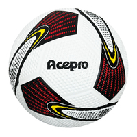 Ballon de football en caoutchouc durable, taille officielle 5, résistant à l'usure, gonflable, pour entraînement en extérieur, école, terrain de jeu