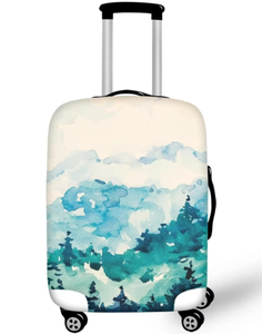 מטען באיכות גבוהה מותאם אישית כיסוי מזוודה dustprotector <span class=keywords><strong>polkadot</strong></span> מגן מכסה עם אופנה פופולרי מודפס אופנה - Product Image 5