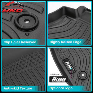 Alfombrillas para todo clima compatibles con Chevy Trailblazer FWD 2021-2025, alfombras de TPE moldeadas en 3D, impermeables - Product Image 3