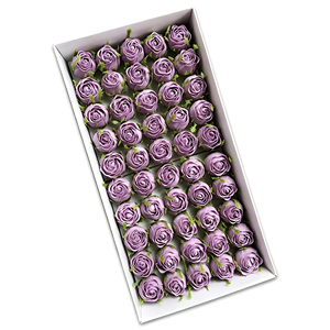 Fleurs de savon en gros, peuvent être associées à des tiges de fleurs, fleurs préservées, fleurs de savon artificielles, têtes de fleurs de savon en gros - Product Image 6