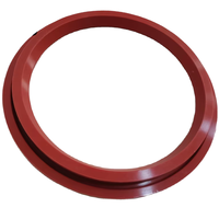 DN80 DN200 Bague d'étanchéité de soupape dôme en silicone résistant aux hautes températures FKM Caoutchouc Acier Matériel Applications mécaniques industrielles