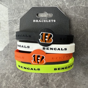 Bracelet personnalisé HOT en silicone Minnesota Vikings Bracelet en silicone gravé au poignet Bracelet lumineux - Product Image 6