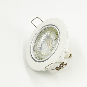 Spot encastré LED <span class=keywords><strong>GU10</strong></span> en alliage d'aluminium, design moderne, orientable, ouverture 84 mm, pour salon, température de couleur 3000/4000/6000K - Product Image 3
