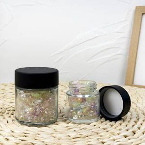 โหลแก้วทรงสี่เหลี่ยมพร้อมฝาปิดแบบกำหนดสีเอง - Product Image 6