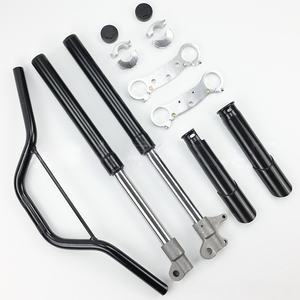 Fourche avant inversée pour moto tout-terrain, ensemble complet, compatible avec la modification des pièces Xiao Apollo, fourche inversée pour moto - Product Image 3