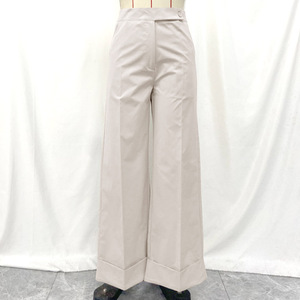 C230233 <span class=keywords><strong>pantaloni</strong></span> Casual da donna enormi Stock <span class=keywords><strong>pantaloni</strong></span> Casual <span class=keywords><strong>con</strong></span> cerniera <span class=keywords><strong>pantaloni</strong></span> dritti <span class=keywords><strong>con</strong></span> bottone - Product Image 4