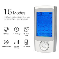 Petit appareil d'électrothérapie portable pour le soulagement de la douleur au dos des épaules TENS Masseur d'impulsions électronique pour la gestion de la douleur par électrothérapie