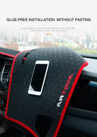 Couverture de tableau de bord de luxe pour GEELY EX2, polyester de qualité supérieure, protection anti-reflets pour tableau de bord, accessoire intérieur de voiture, décoration