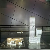 Maqueta de Edificio de Oficinas Arquitectónico, Diseño Personalizado, Escala 1:100, Iluminación LED, Forma y Color Personalizados, Plástico ABS, Solución Completa
