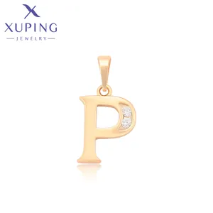 X000805842 xuping jewelry fashion 18k gold plated elegant simple initial letter pendant