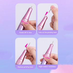 Taladro <span class=keywords><strong>de</strong></span> salón <span class=keywords><strong>de</strong></span> <span class=keywords><strong>uñas</strong></span> inalámbrico profesional <span class=keywords><strong>de</strong></span> 30W <span class=keywords><strong>de</strong></span> alta calidad al por mayor 40000RPM <span class=keywords><strong>torno</strong></span> <span class=keywords><strong>de</strong></span> <span class=keywords><strong>uñas</strong></span> portátil con la mejor calidad - Product Image 3