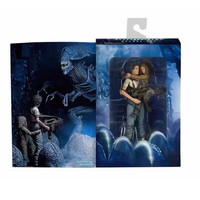 NECA Aliens 2 Ripley y la Niña Pequeña, Set de Dos Figuras de PVC Articuladas de 7 Pulgadas