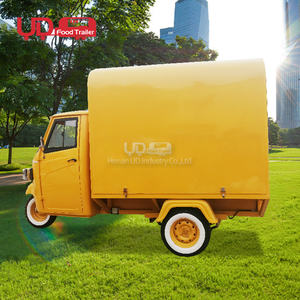 Chariot à hot-dogs mobile <span class=keywords><strong>Piaggio</strong></span> Ape de haute qualité, chariot à churros électrique miniature à vendre - Product Image 1