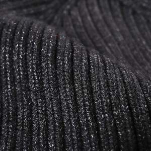 Bonnet en laine tricoté chaud pour femme, grande taille, effet amincissant, collection automne-hiver - Product Image 2