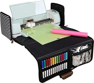 Sac de transport de Machine à découper pliable, sac d'artisanat Compatible avec <span class=keywords><strong>Cricut</strong></span> Air/<span class=keywords><strong>Maker</strong></span>/ScanNCut, <span class=keywords><strong>rangement</strong></span> de Machine à découper - Product Image 1