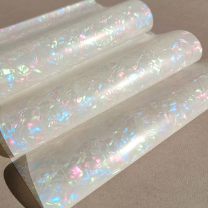 แผ่นพีวีซีสีขาวมุกสำหรับทำกิ๊บติดผมและหวี วัสดุตกแต่ง - Product Image 4