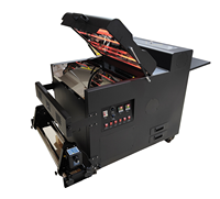 Machine de séchage et de recyclage de film DTF multifonctionnelle 24 pouces avec agitateur de poudre et induction automatique
