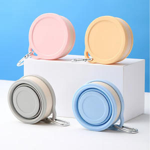 Taza Plegable de Silicona con Mosquetón, Botella de Agua Portátil para Camping, Taza de Viaje Retráctil de Grado Alimenticio - Product Image 2