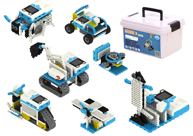 My Robot Time Advanced STEM Robotics Kit for Kids Educational Toy for Multi-Mode Build Program Voice Control for STEAM Learning
