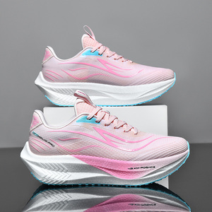 Zapatillas de Running Profesionales con Placa de Fibra de Carbono para Hombre y Mujer, Transpirables y Ligeras para Entrenamiento - Product Image 5