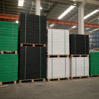 Plaque en plastique HDPE multicolore, stock d'usine, 4x8 pieds, taille sur mesure, PE500 PE300, panneau en polyéthylène haute densité