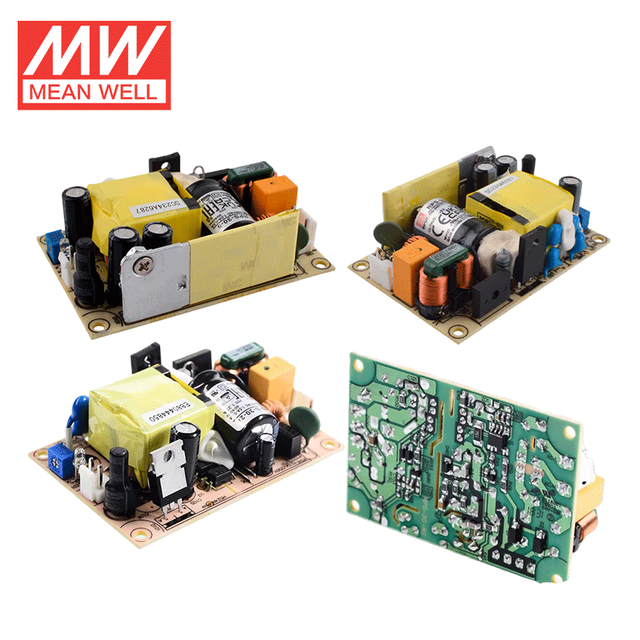 Mean Well RPS-30 Series 30W Reliable Green Medical-Grade Power Supply, with Output Voltages of 3.3V/5V/7.5V/12V/15V/24V/48V