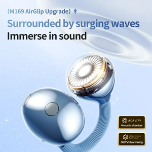 Auriculares deportivos Bluetooth M169 con clip para la oreja, auriculares inalámbricos OWS de conducción ósea esférica, abiertos, <span class=keywords><strong>no</strong></span> intrauditivos, para música, correr y llamadas. - Product Image 2