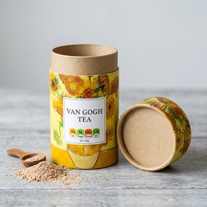 Eco-friendly Natural Kraft Paper Round Cylinder <b>Box</b> for Organic Turmeric Spice Powder Packaging Custom Logo - Product Image 2