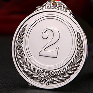 Medalla de metal en blanco chapada en oro brillante personalizada a precio de fábrica, medallas deportivas para correr maratón personalizadas - Product Image 5