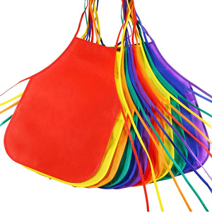 Delantales <span class=keywords><strong>desechables</strong></span> de pintura para niños, no tejidos, para artistas, personalizados, baratos - Product Image 1