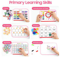 Tableau d'activités Montessori, jouets d'éveil, cadeau d'anniversaire, livre d'activités, jouets sensoriels, activités éducatives pour tout-petits, jouet de voyage avion voiture