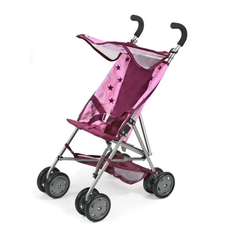 Brightbebe vendita calda finta gioco baby doll passeggino seggiolino auto per multi function play cada simple baby buggy toy for girls