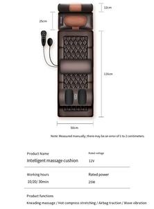 Nouveau coussin de massage Shiatsu vibrant pleine longueur taille standard avec mémoire, <span class=keywords><strong>matelas</strong></span> de massage, masseur de cou, bain de pieds spa, pour la maison et la maison intelligente - Product Image 6