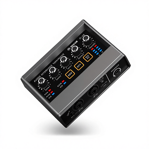 Professional <strong>Recording</strong> Sound Card DSP Reverb 48V Computer Mobile Phone K Song Musical <strong>Instrument</strong> Trembles Live Broadcast Special - Product Image 4