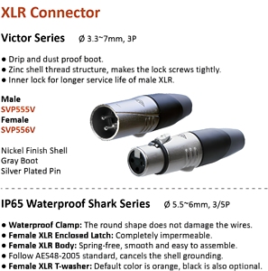 สายเชื่อมต่อเสียง RCA ระดับมืออาชีพ SREXACT ชุดสาย AV Victor Shark Series 3P/5P จำนวนขาเชื่อมต่อ ได้รับการรับรองมาตรฐาน RoHS สำหรับการเดินทาง - Product Image 1