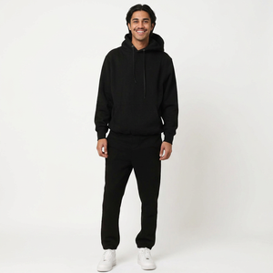 Conjunto de Sudadera con Capucha y Pantalones Deportivos con Lavado Ácido Personalizado, 350-500 GSM, Grueso, Estilo Urbano, Unisex, 100% Algodón, Alta Calidad - Product Image 1