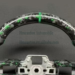 Nouveau produit phare : Volant en fibre de carbone forgée et cuir lisse pour Ford Mustang - Product Image 2