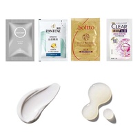 Machine automatique de conditionnement de gel capillaire, de gel douche, de shampoing et de lotion pour hôtels, pour sachets liquides de 10 ml à scellage 4 côtés, avec remplissage, collage et moteur