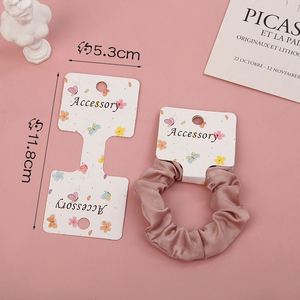Étiquettes suspendues pliées personnalisées de formes variées avec logo imprimé, étiquettes pour bijoux, MOQ 100, étiquettes pour vêtements en papier, logo de votre marque, de votre entreprise ou de votre équipe - Product Image 2