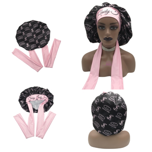 Durag en soie, design gratuit, avec logo, <span class=keywords><strong>père</strong></span> <span class=keywords><strong>et</strong></span> <span class=keywords><strong>fils</strong></span> - Product Image 3