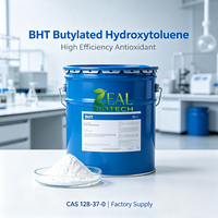 Hydroxytoluène butylé (BHT) Antioxydant CAS128-37-0 Qualité alimentaire/industrielle 2,6-di-tert-butyl-4-méthylphénol