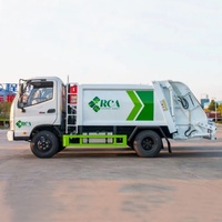Camion compacteur de déchets municipaux Foton 18T, camion compacteur de déchets Euro 5