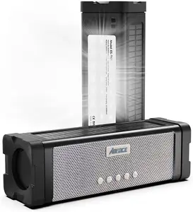 ES-T68 led bluetooh lautsprecher 5000mAh power bank 2022 bluetooh speaker aux multifunctional wireless solar bluetooh speaker